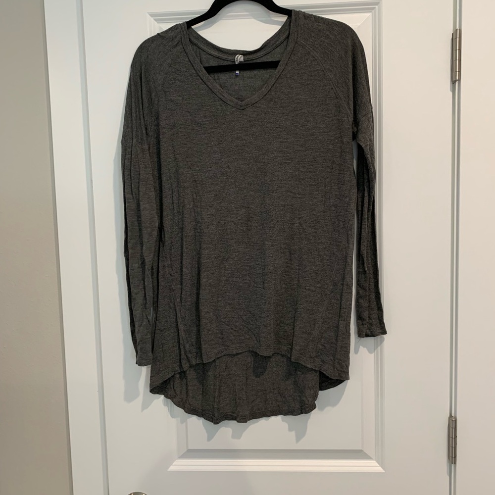 Over sized long sleeve tee